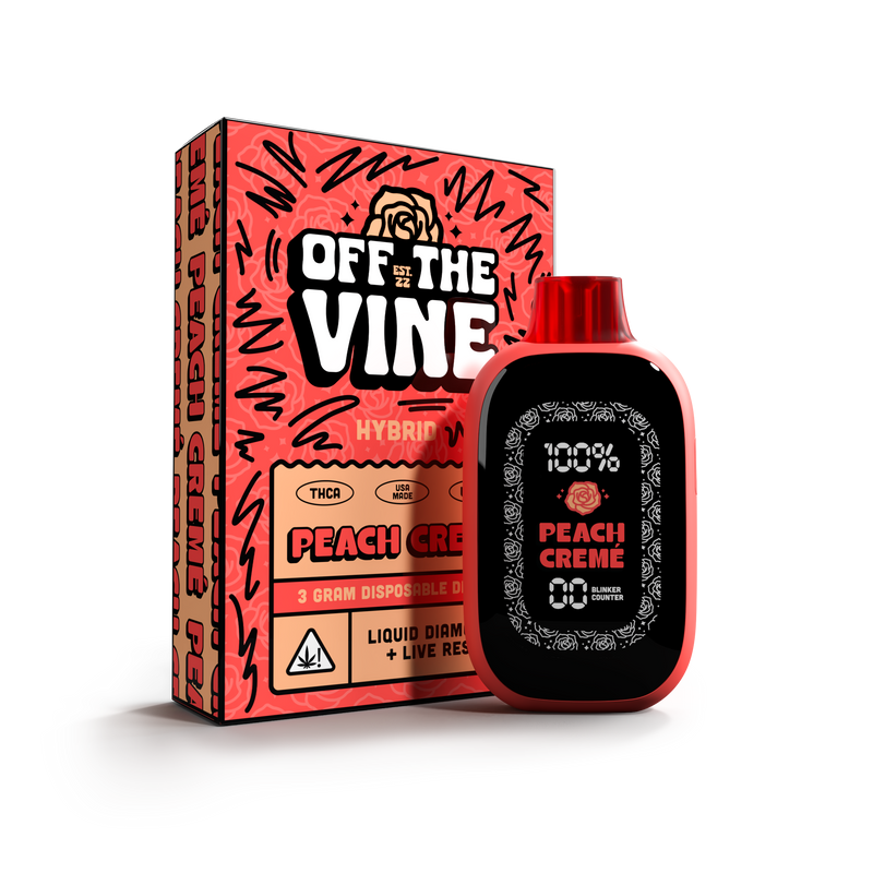 Peach Creme THCa Vape