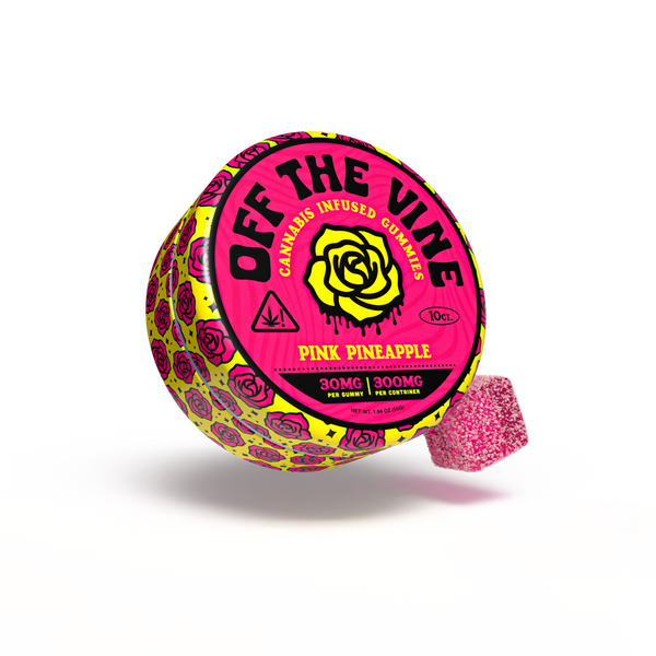 Pink Pineapple Delta-9 THC Gummies- 300mg
