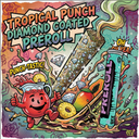 Tropical Punch THCa Diamond Coated Preroll